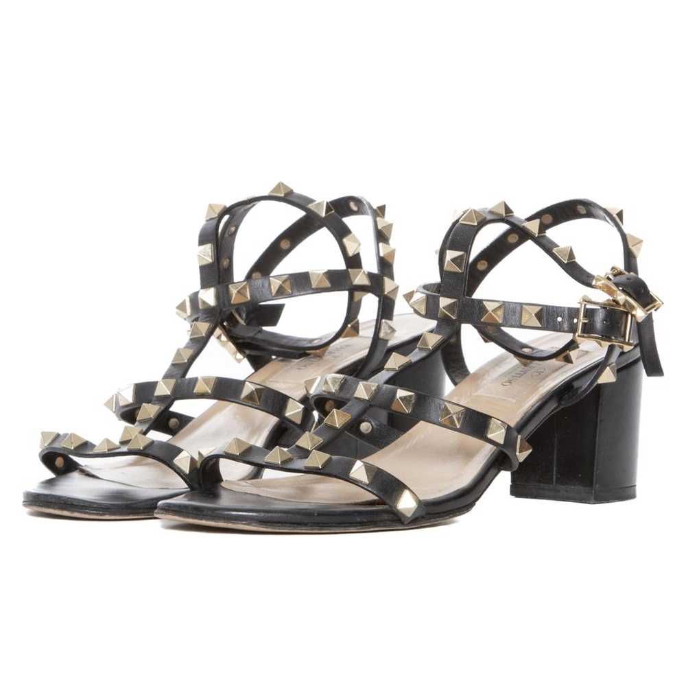 Valentino Garavani Rockstud leather sandal - image 2