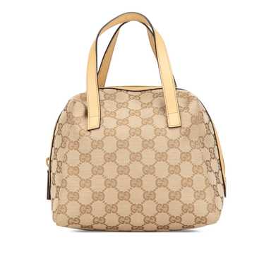 Brown Gucci GG Canvas Handbag