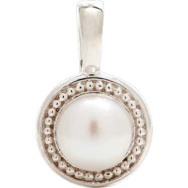 Slane & Slane Mabé Pearl Pendant, Sterling Silver… - image 1