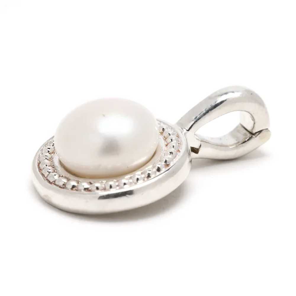 Slane & Slane Mabé Pearl Pendant, Sterling Silver… - image 4