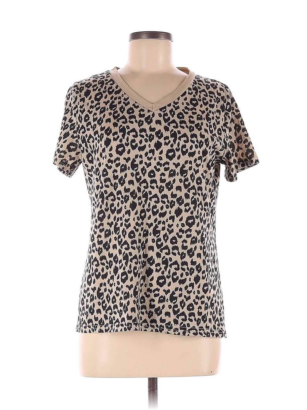 Blooming Jelly Women Brown Short Sleeve Top M - image 1