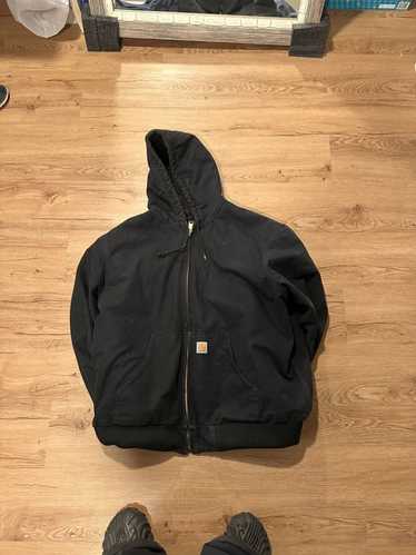 Carhartt Black Carhartt Hooded Detroit Jacket