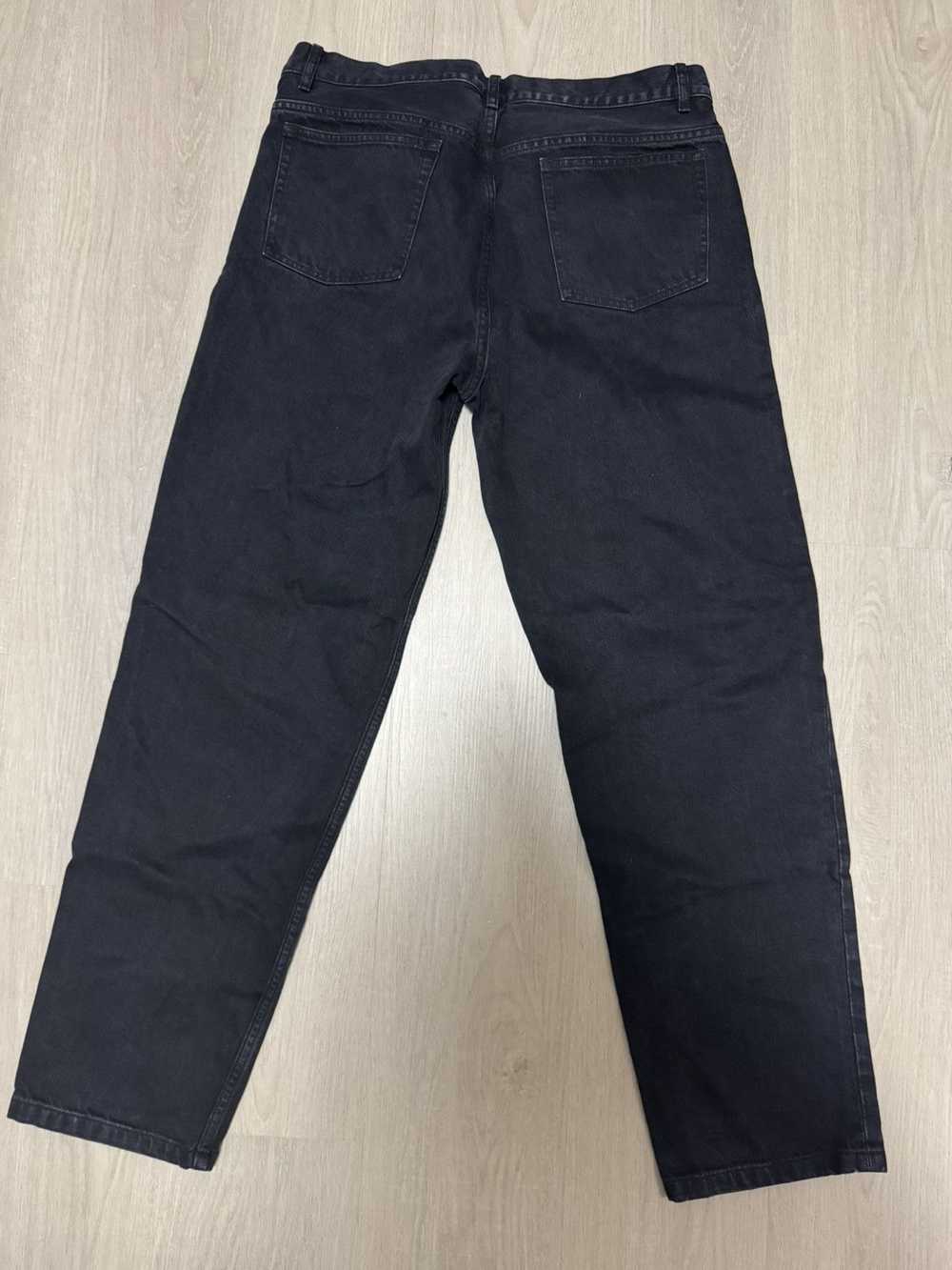 A.P.C. APC Martin Black Denim straight leg - image 2