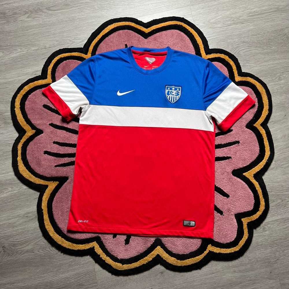 Nike × Soccer Jersey Nike Dri-Fit USMNT Bomb Pop … - image 1