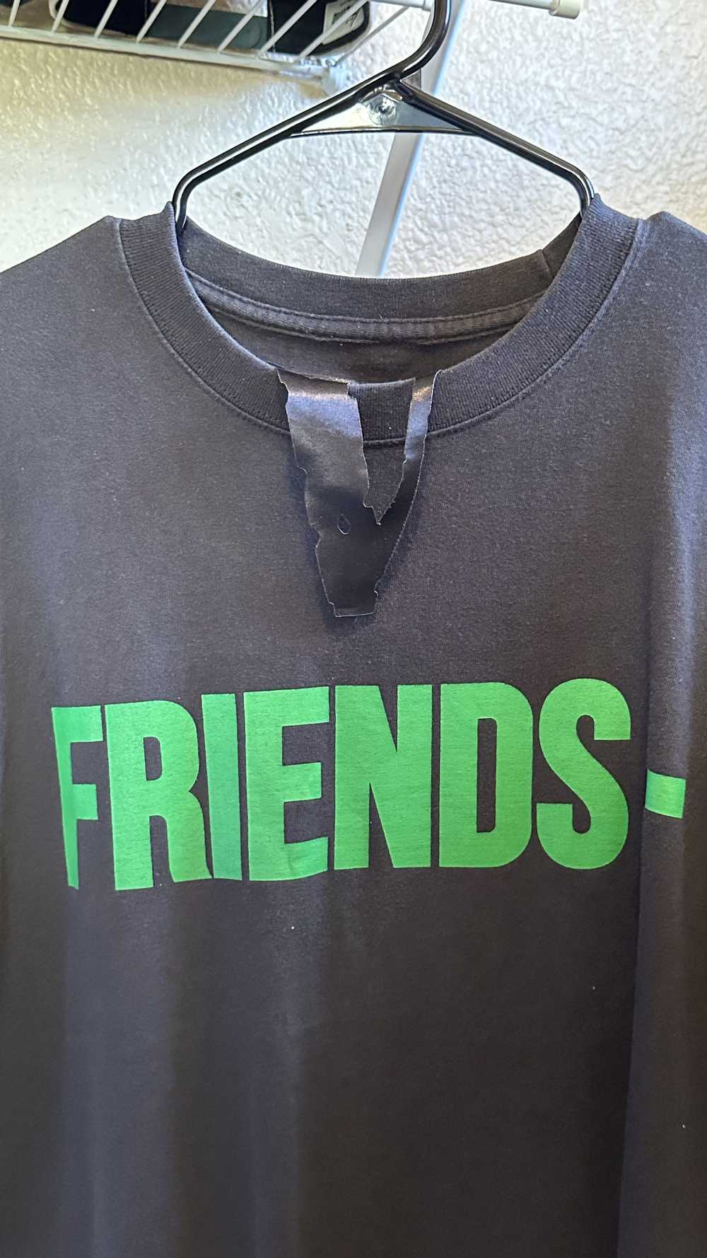 Vlone Vlone Friends Short Sleeve T-Shirt (Green) - image 3