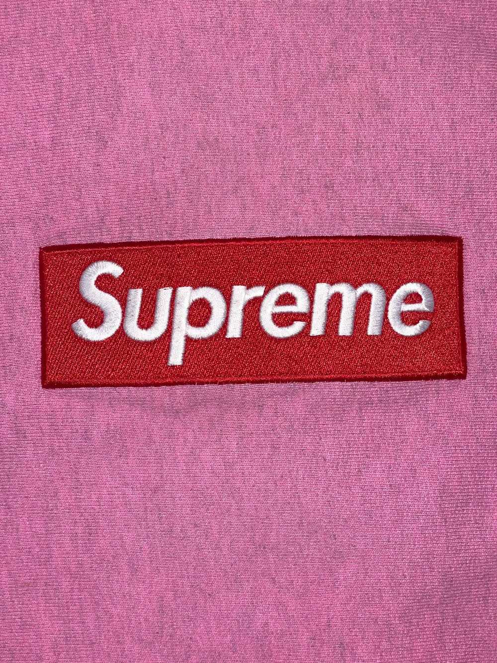 Supreme Supreme FW15 Heather Pink Box Logo Sweats… - image 3