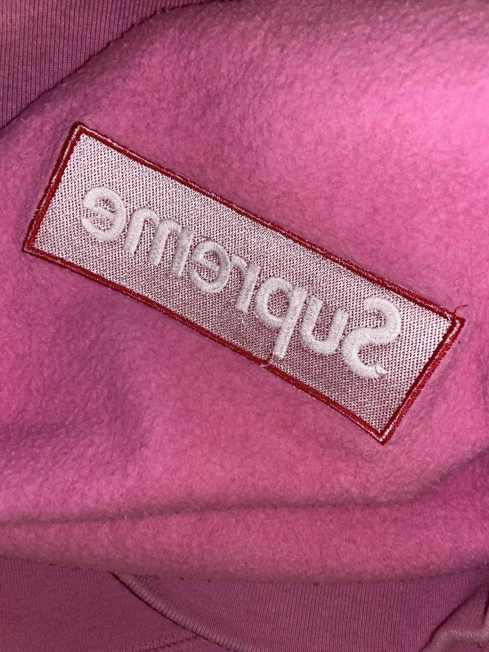 Supreme Supreme FW15 Heather Pink Box Logo Sweats… - image 4