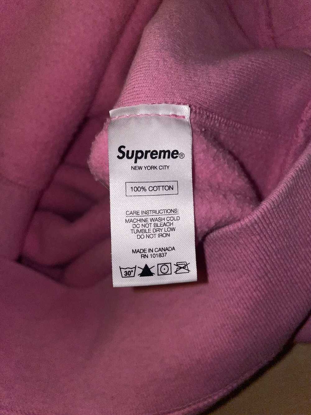 Supreme Supreme FW15 Heather Pink Box Logo Sweats… - image 7