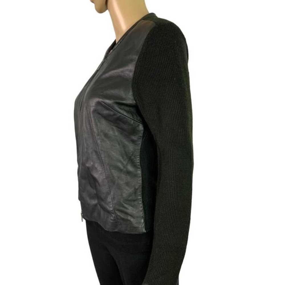 Alfani Alfani Women's Size Petite Black Leather F… - image 7