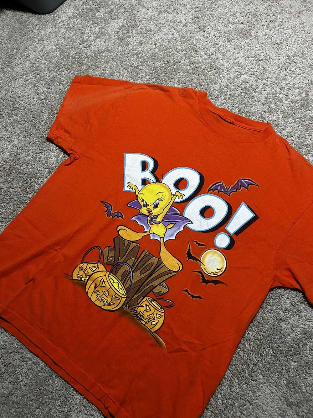 Warner Bros Vintage 90s Spooky Tweety Looney Tune… - image 1