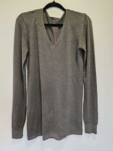 Rick Owens LIMO FW11 Cashmere V-Neck Sweater