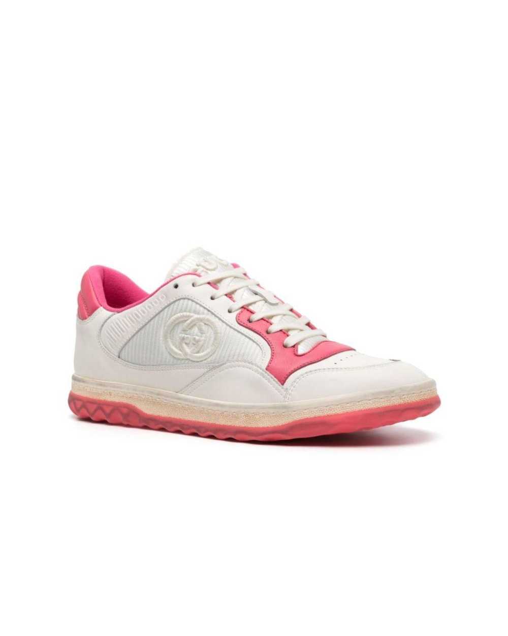 Product Details Gucci White and Pink Sneakers - image 2