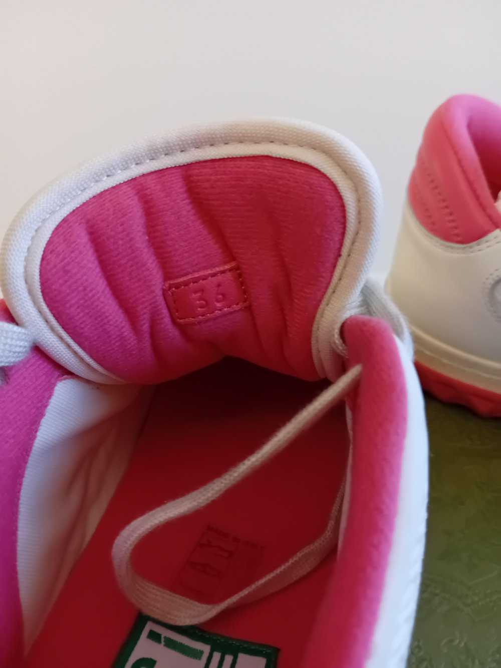 Product Details Gucci White and Pink Sneakers - image 9