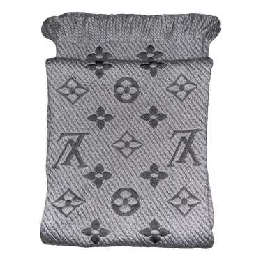 Louis Vuitton Logomania wool scarf - image 1