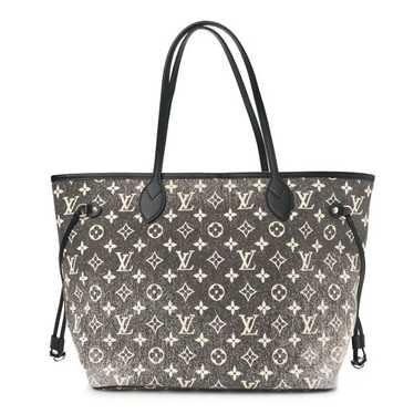 LOUIS VUITTON Denim Monogram Jacquard Neverfull M… - image 1