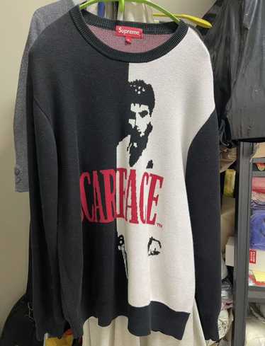 トップス Supreme Scarface sweater 17aw L Supreme Scarface™ Sweater (FW17) - $178