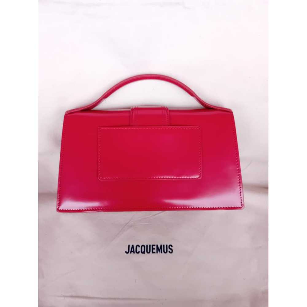 Jacquemus Le Grand Bambino patent leather handbag - image 10