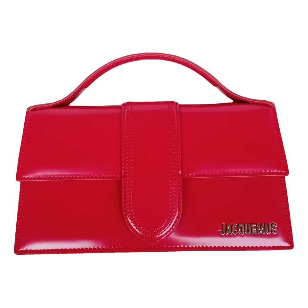 Jacquemus Le Grand Bambino patent leather handbag - image 1