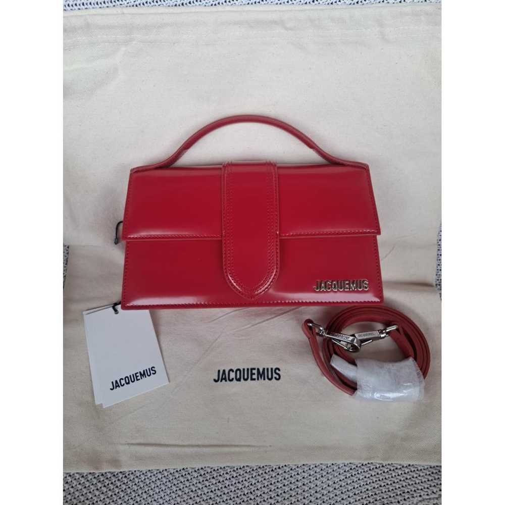 Jacquemus Le Grand Bambino patent leather handbag - image 6