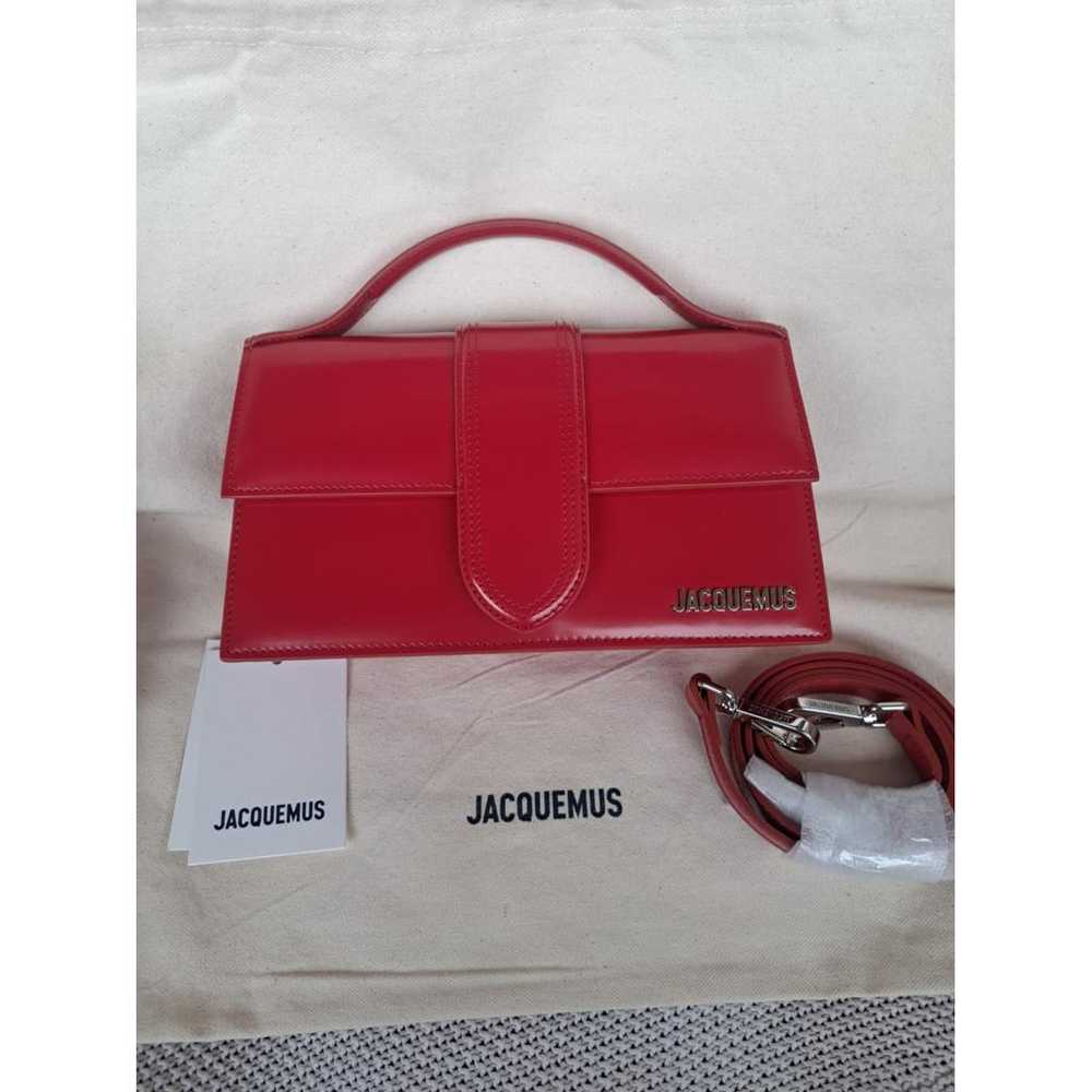 Jacquemus Le Grand Bambino patent leather handbag - image 9