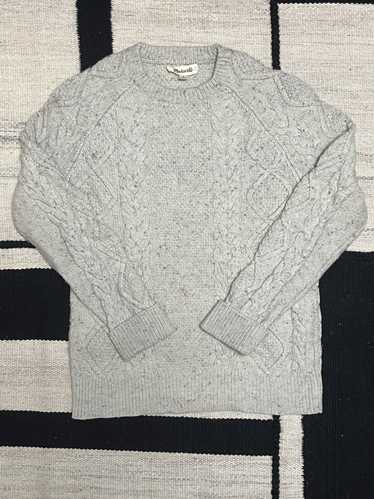 Madewell Madewell Wool Speckled Chunky Cable Knit 