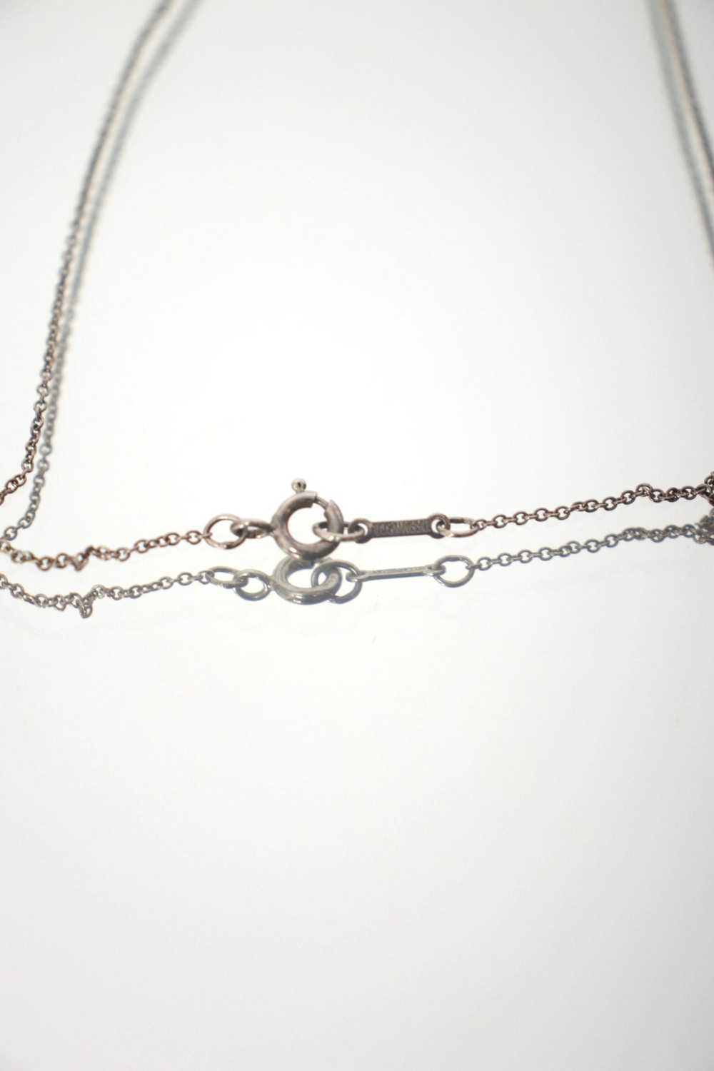 Tiffany & Co. Paloma Picasso Sterling X Necklace - image 7