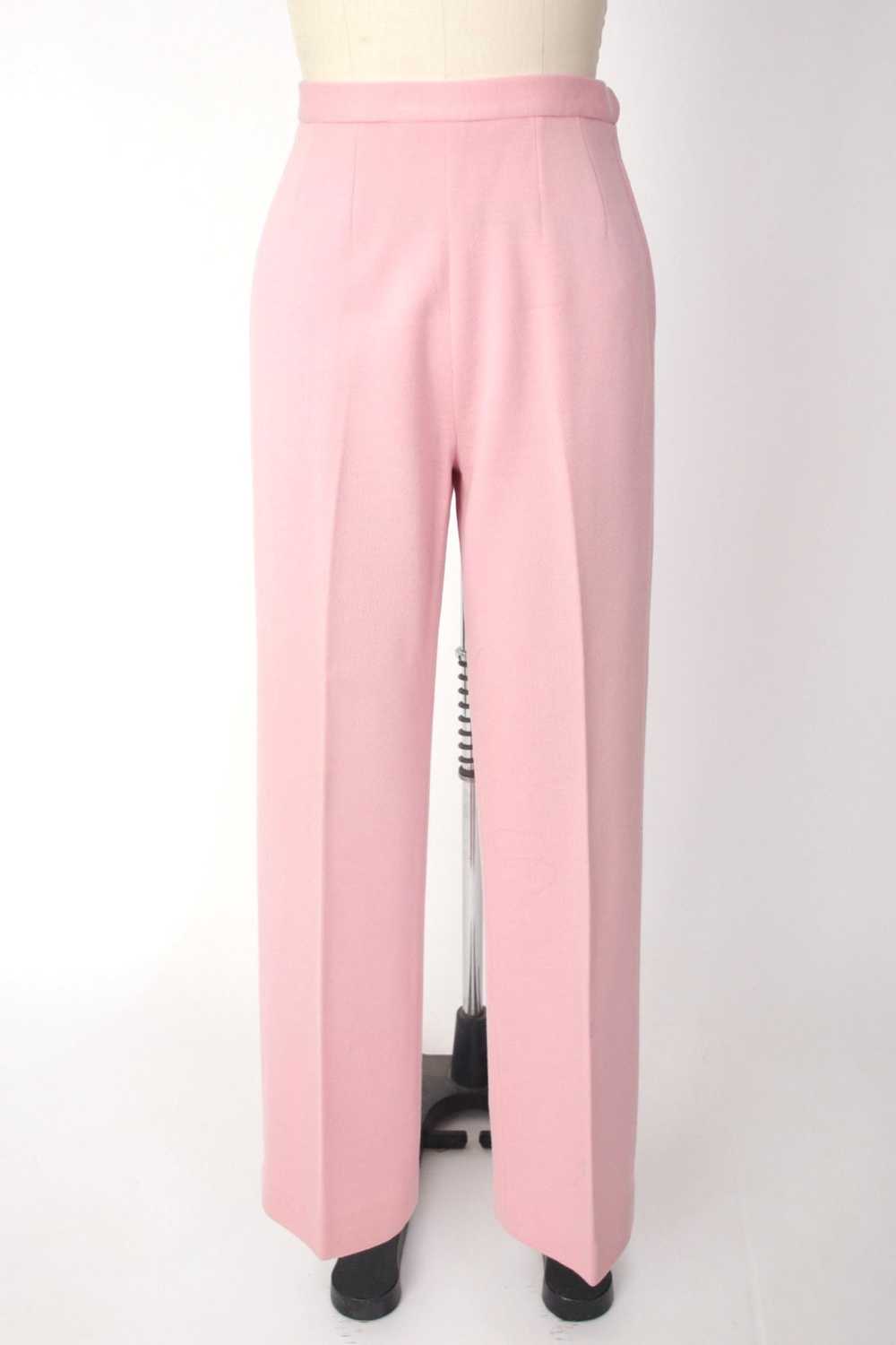 1960s Wool Embellished Pantsuit - image 10