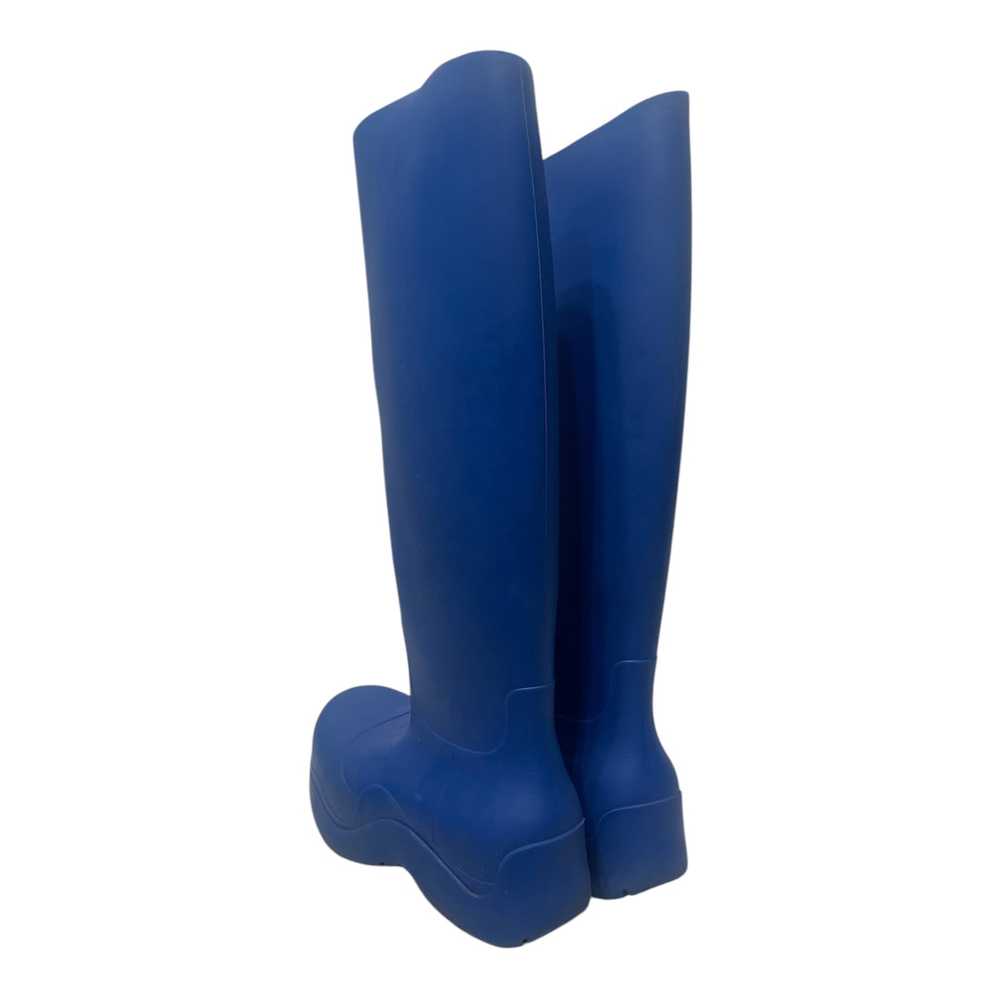 BOTTEGA VENETA/Rain Boots/EU 44/BLU/tall rubber b… - image 2