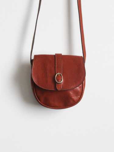 leather saddle bag