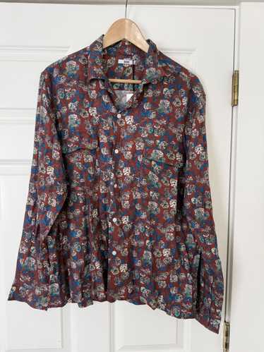 Bode Floral print viscose shirt