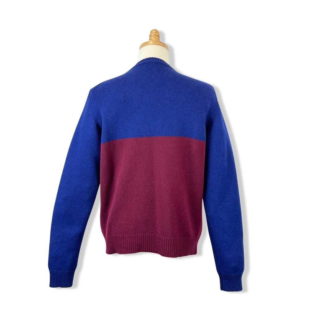 Maison Kitsuné Fox Colorblock Sweater - image 2