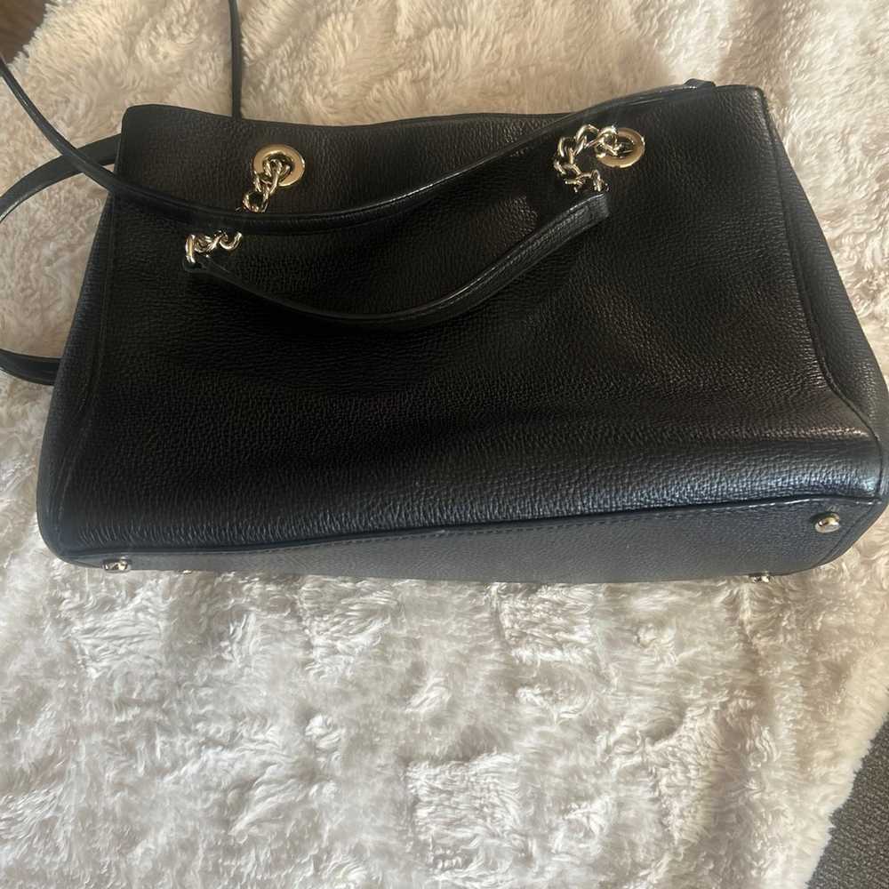 Kate spade black leather handbag - image 5