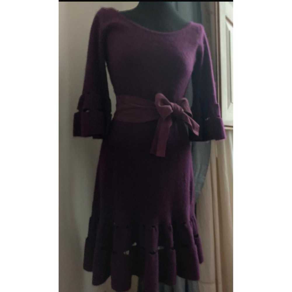 Luisa Spagnoli Wool mid-length dress - image 9