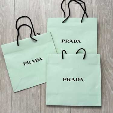 3 Prada Shopping/Gift Bag