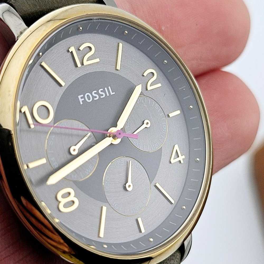 Fossil Yellow gold watch - image 3