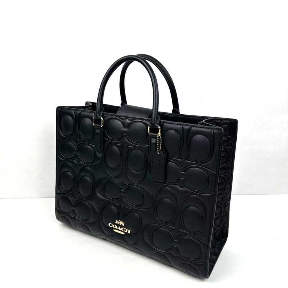 Coach Leather handbag - image 2