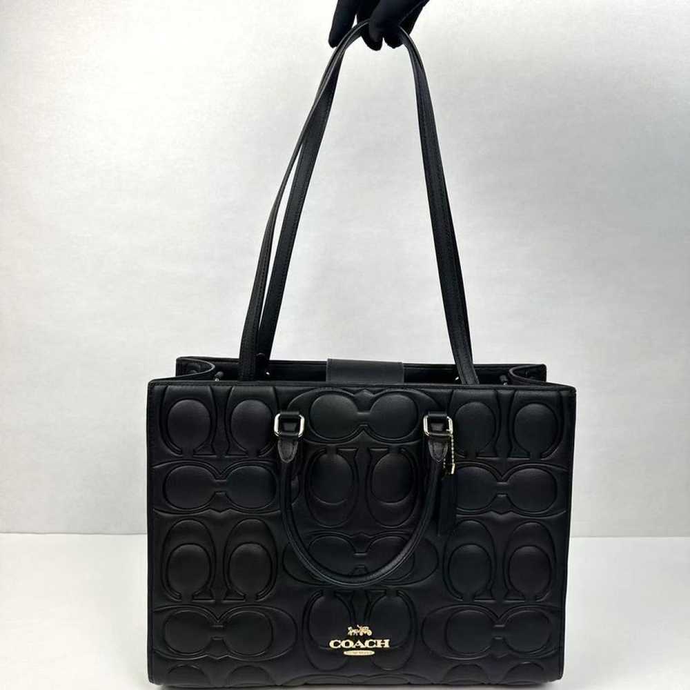 Coach Leather handbag - image 4