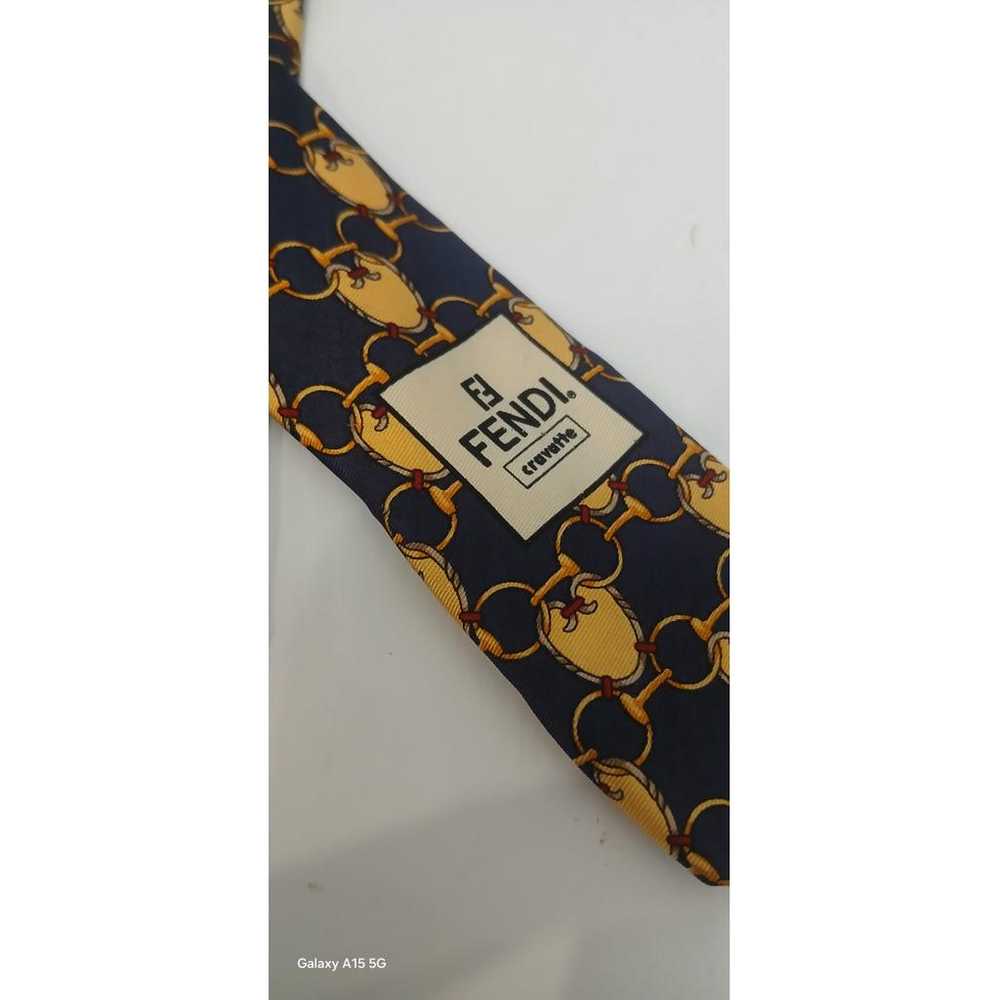 Fendi Silk tie - image 6