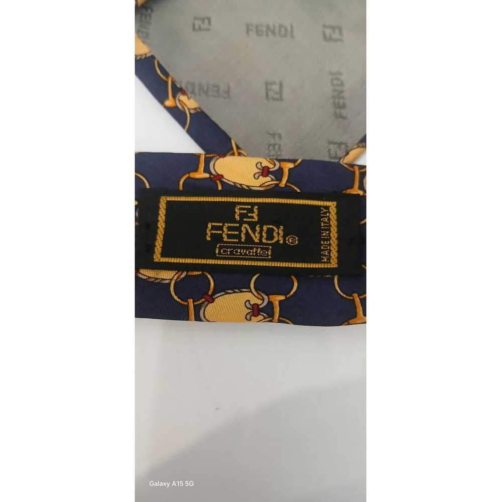 Fendi Silk tie - image 7