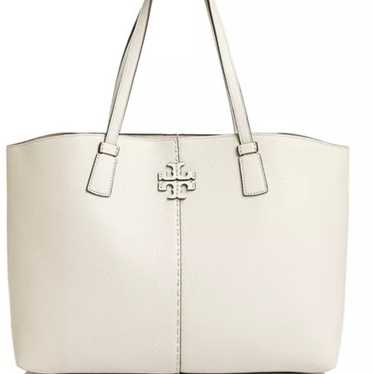 Tory Burch McGraw Tote White