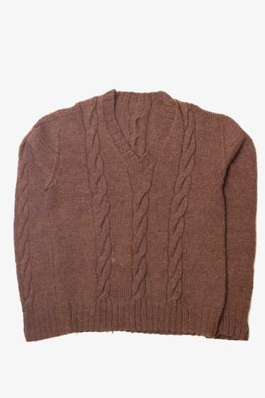 Vintage Cable Knit Sweater - image 1