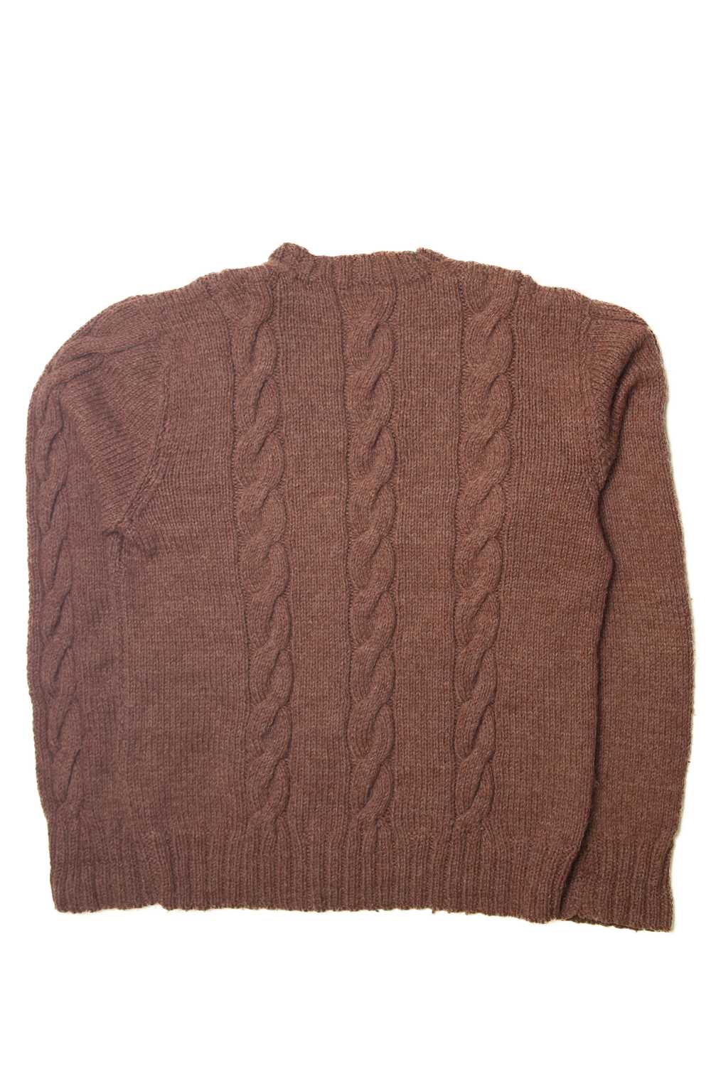 Vintage Cable Knit Sweater - image 3