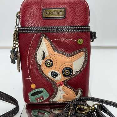 Chala Chihuahua Cellphone Crossbody Handbag - Con… - image 1