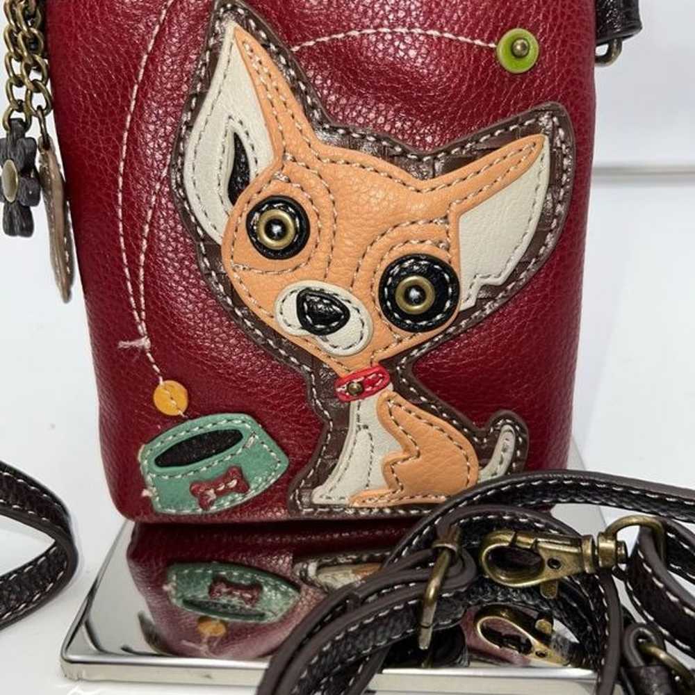 Chala Chihuahua Cellphone Crossbody Handbag - Con… - image 2