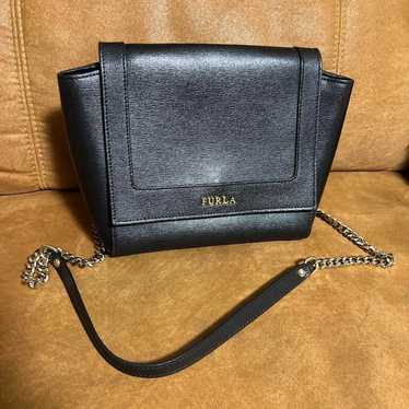 FURLA Black Shoulder Bag