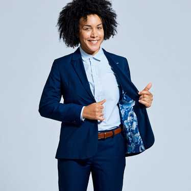 Kirrin Finch The Georgie Navy Suit Blazer