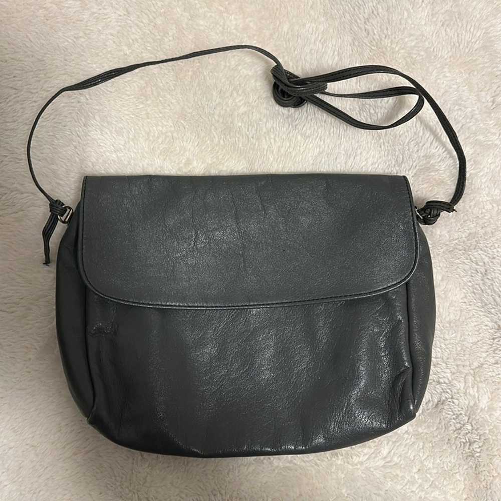 Vintage leather crossbody - image 2