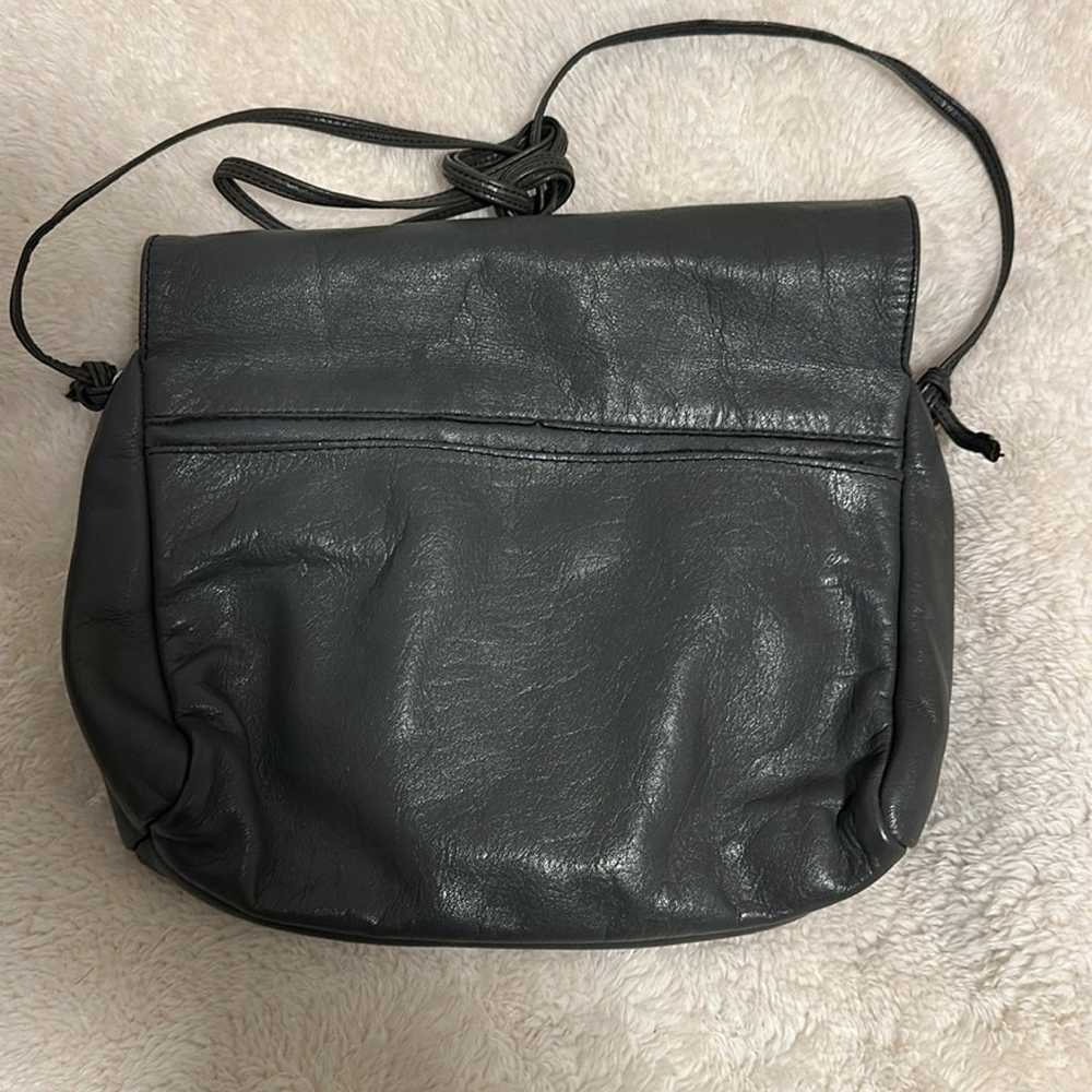 Vintage leather crossbody - image 3