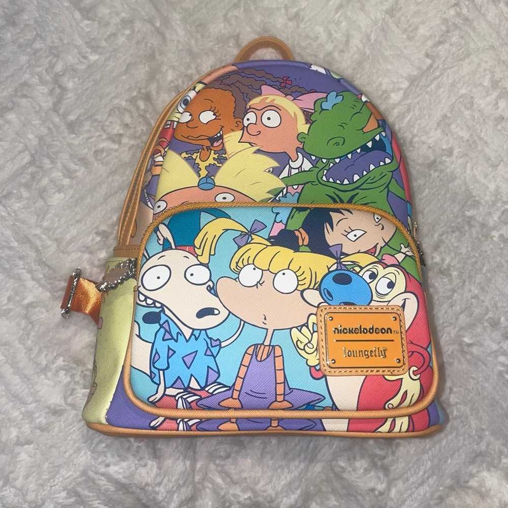 Loungefly Nickelodeon Cartoon Backpack - image 4