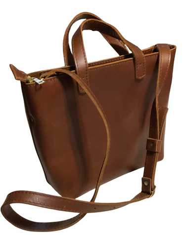 Portland Leather Cognac crossbody